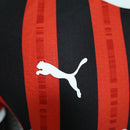 Camisa do Milan Titular 24/25 Vermelha+preta