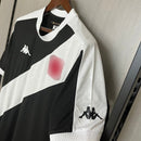Camisa Vasco I 24/25 Kappa - Preto+Branco - (Feminina)